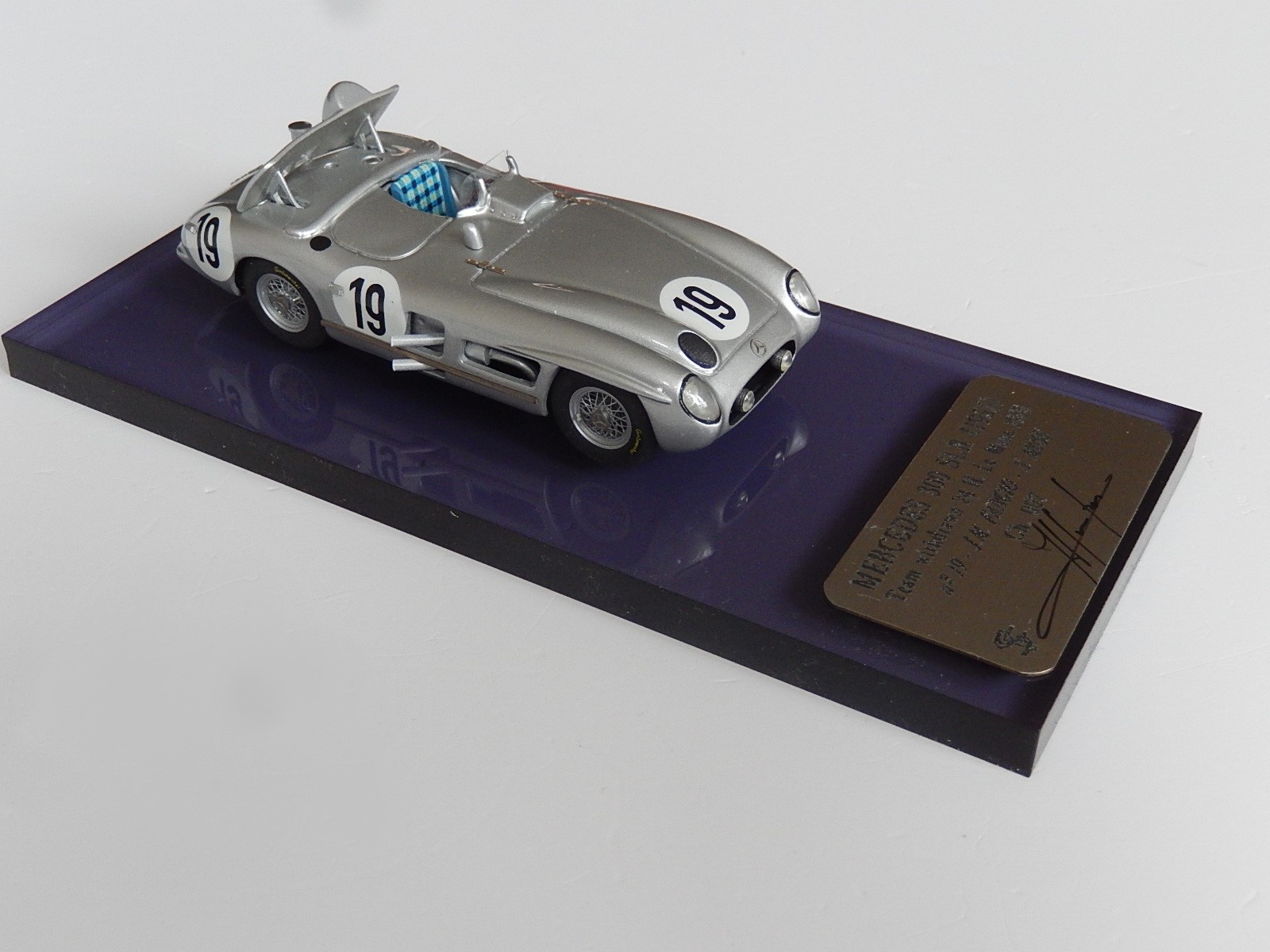 F. Suber : Mercedes 300 slr 24h Le Mans 1955 1955